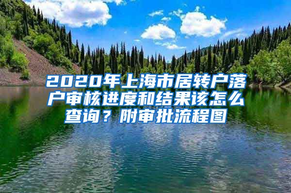 2020年上海市居转户落户审核进度和结果该怎么查询？附审批流程图